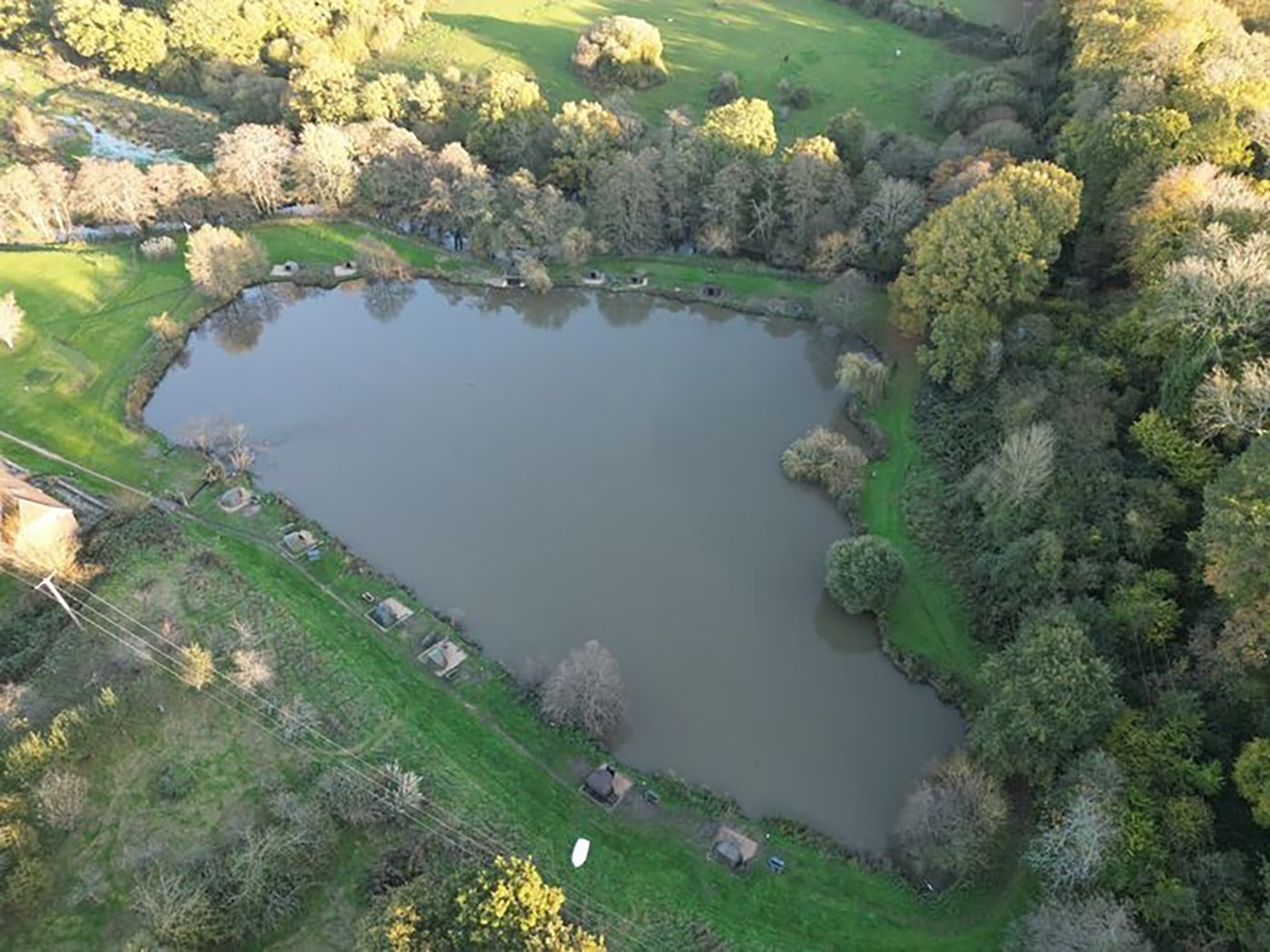 Lake Map River Farm Carp Fishery, Carp Fishery & Tackle Shop in